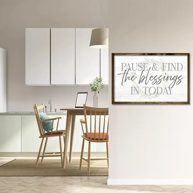 TIMBERLAND FRAME PAUSE & FIND THE BLESSINGS IN TODAY