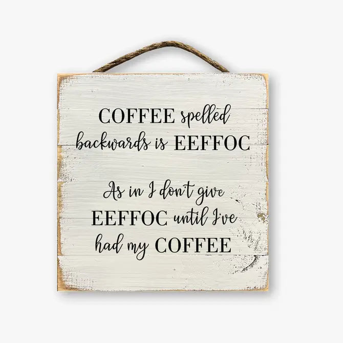 Coffee Spelled Backwards