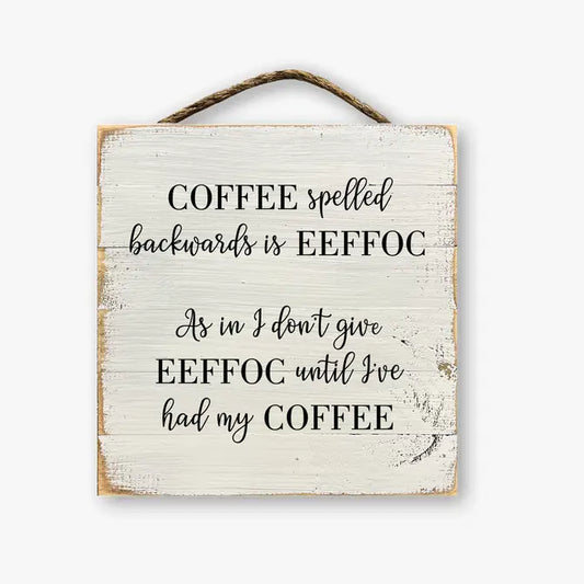 Coffee Spelled Backwards