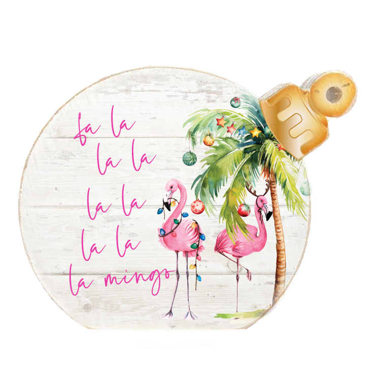 Ornament Sitter Fa La La La La Mingo