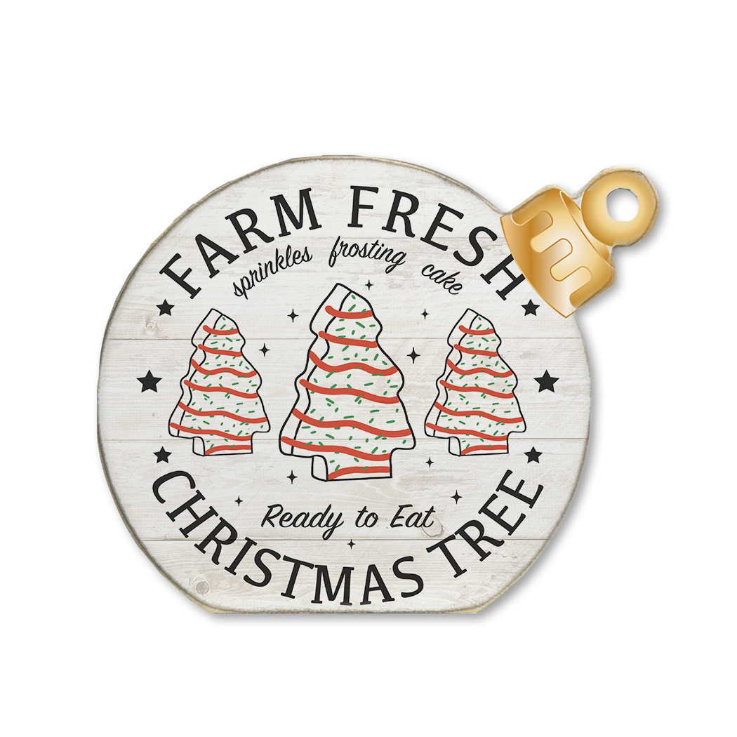 Ornament Sitter Farm Fresh Little Debbie Trees