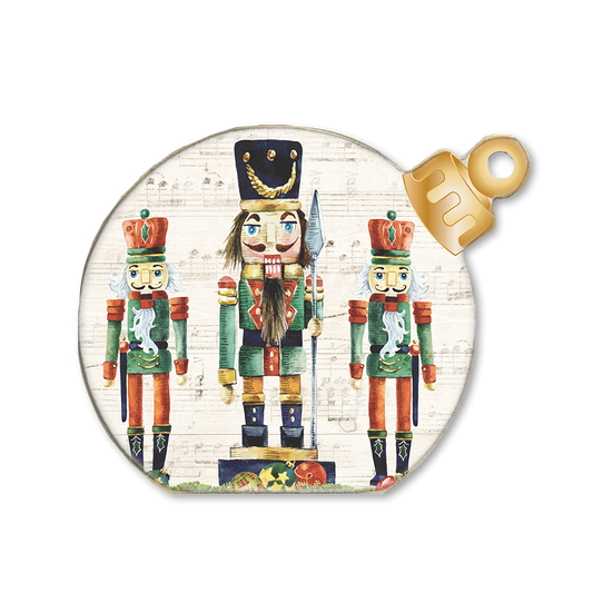 Ornament Sitter Nutcrackers