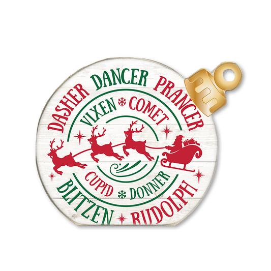 Ornament Sitter Reindeer Names