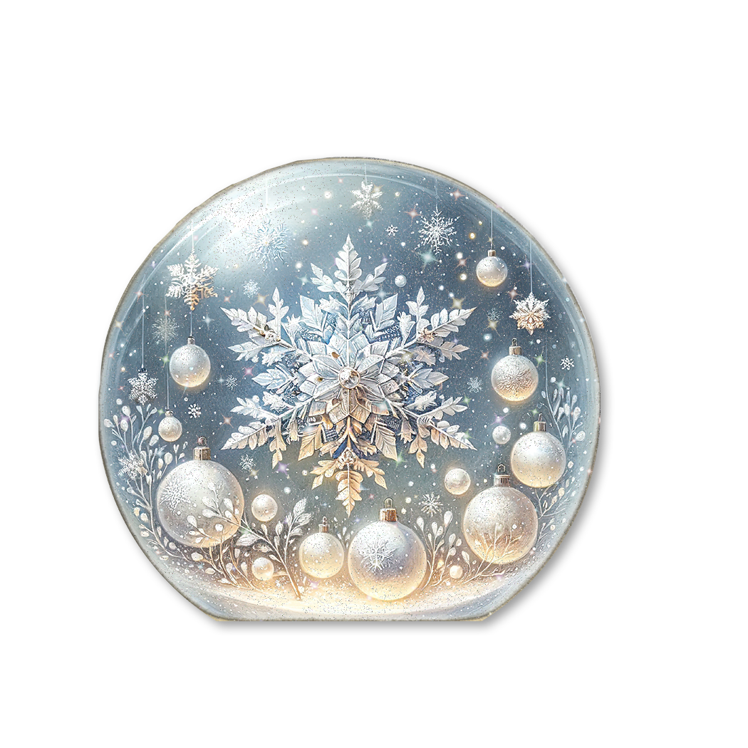 Snow Globe Sitter Snowflake