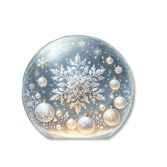 Snow Globe Sitter Snowflake