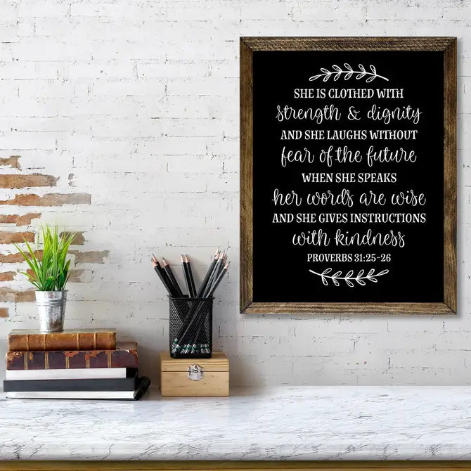 TIMBERLAND FRAME SHE IS CLOTHED BLACK