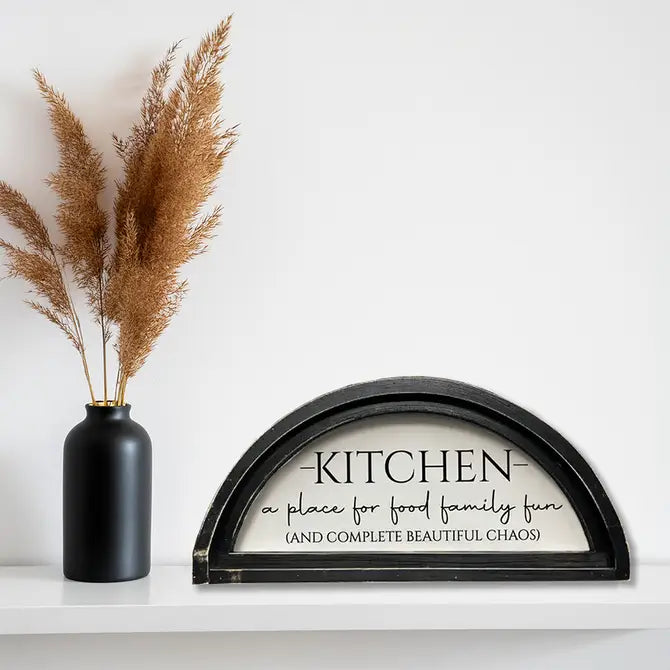 FRAMED CANVAS KITCHEN CHAOS