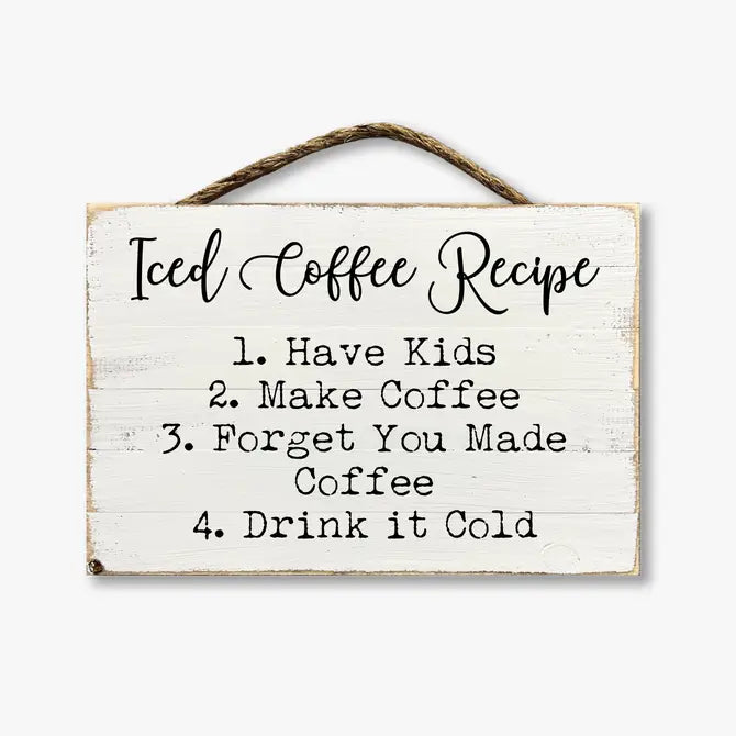 Iced Coffee Recipe