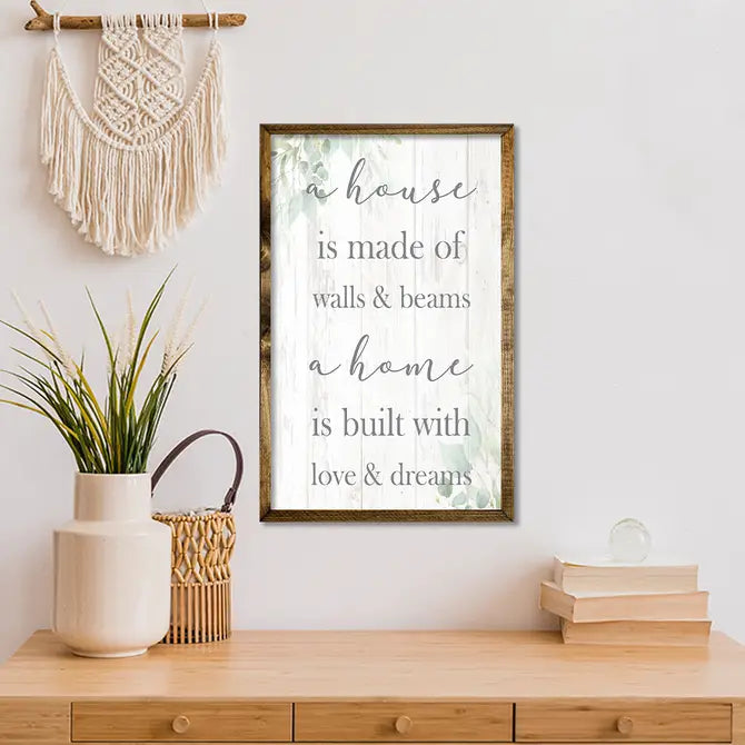 TIMBERLAND FRAME A HOUSE IS MADE OF (WHITE)