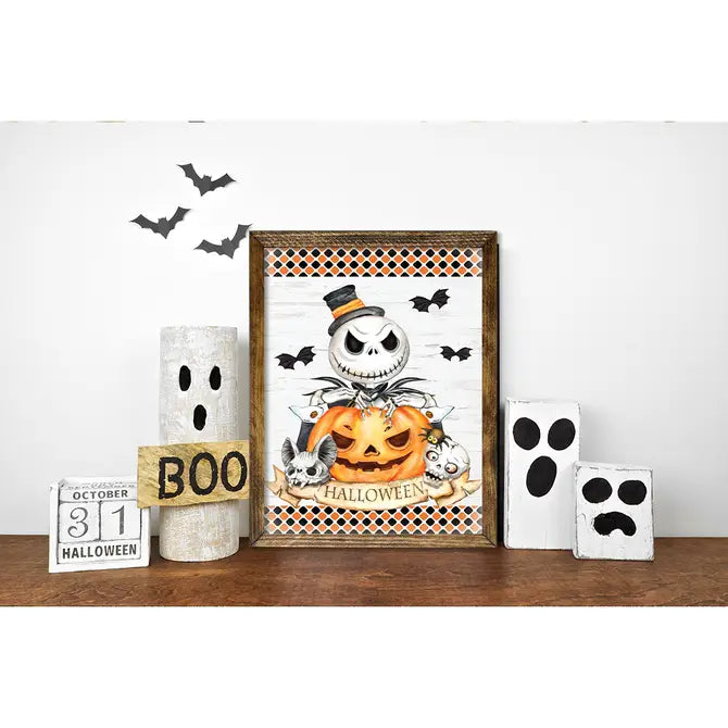 TIMBERLAND FRAME SKELLY PUMPKIN HALLOWEEN