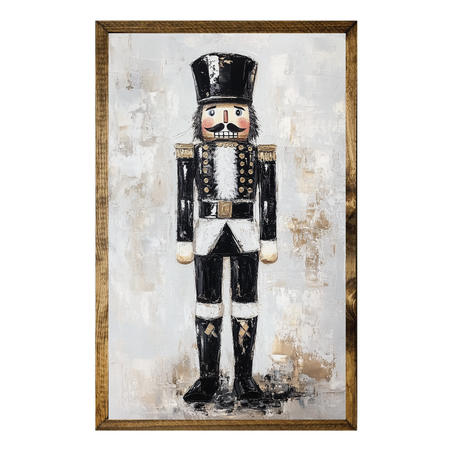 ARTISTIC SERIES TIMBERLAND- NUTCRACKER PALETTE PAINT BLK/WH