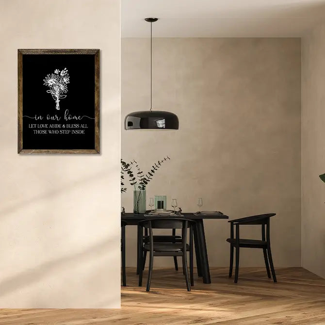 TIMBERLAND FRAME IN OUR HOME BLACK