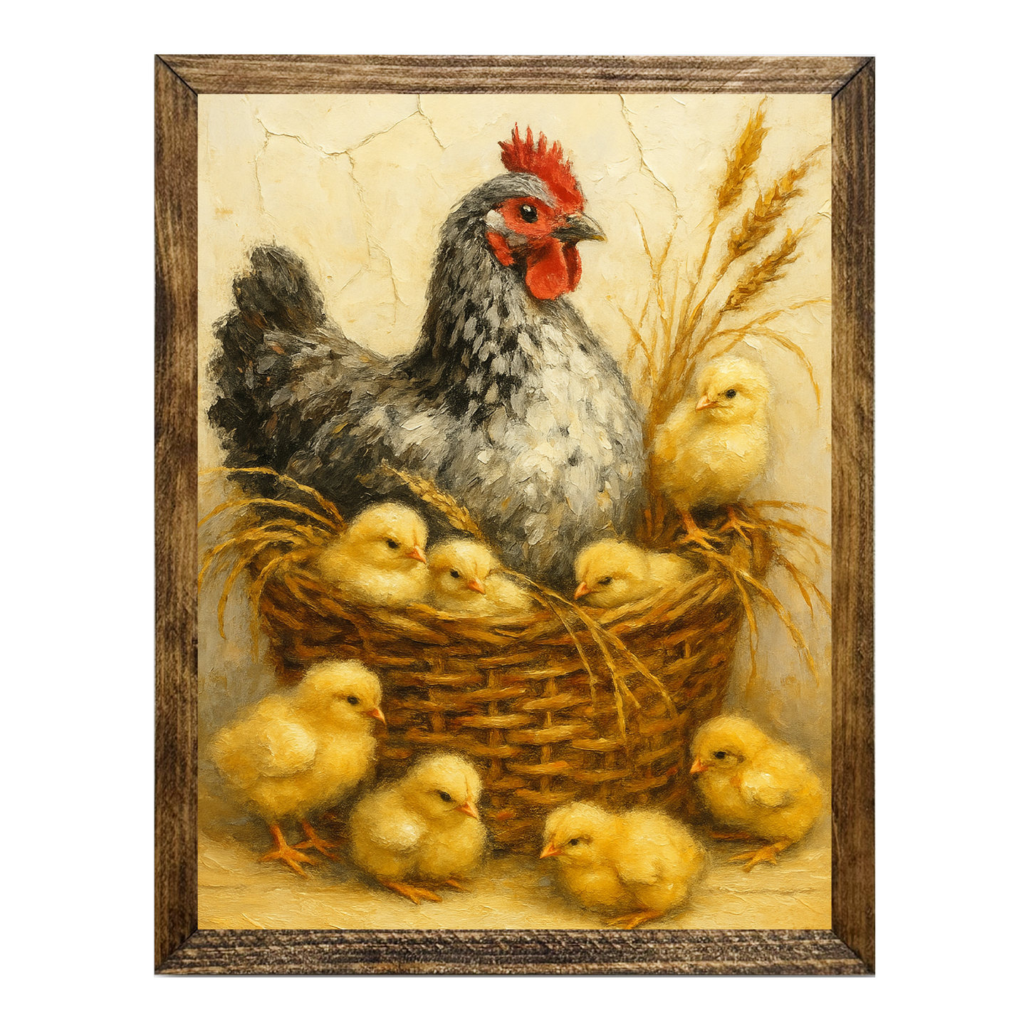ARTISTIC SERIES TIMBERLAND-CHICKEN BASKET