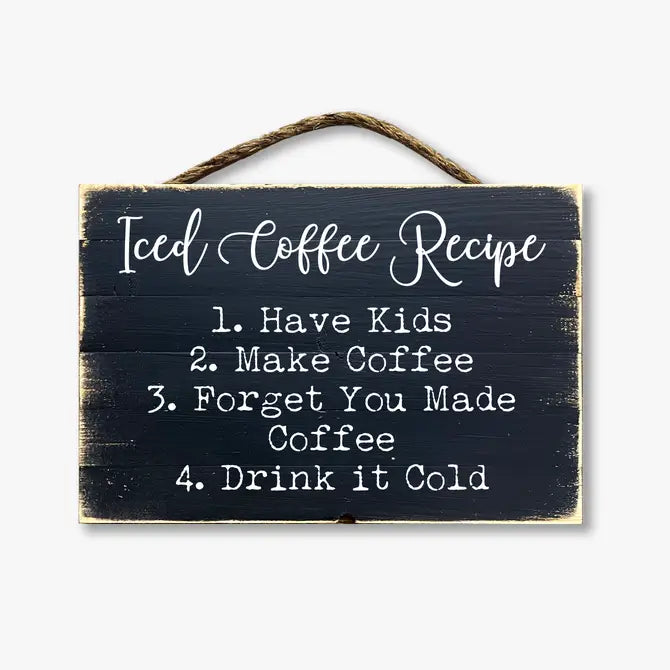 Iced Coffee Recipe