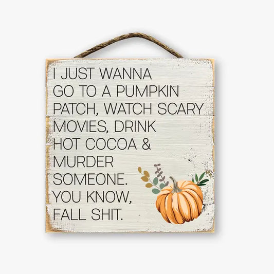 FALL SHIT WHITE