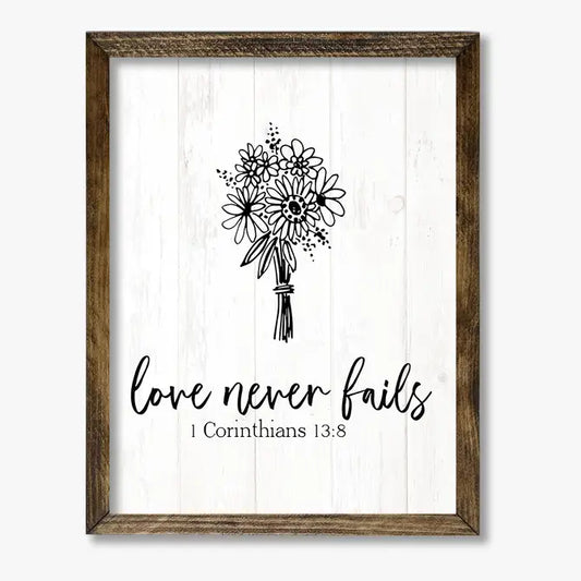 TIMBERLAND FRAME LOVE NEVER FAILS WHITE