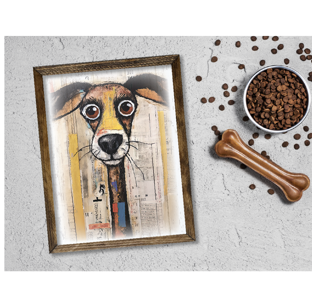 TIMBERLAND FRAME DOG ARTWORK