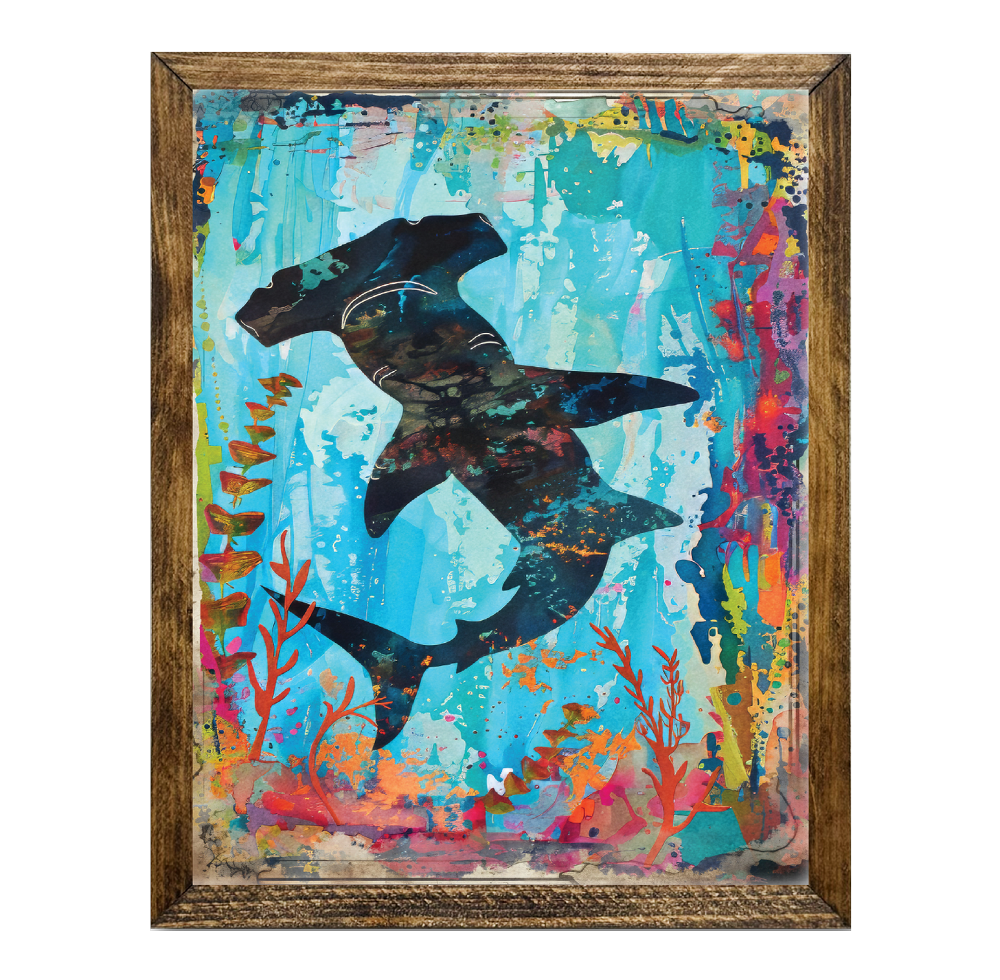 TIMBERLAND FRAME JUNK JOURNAL HAMMERHEAD SHARK