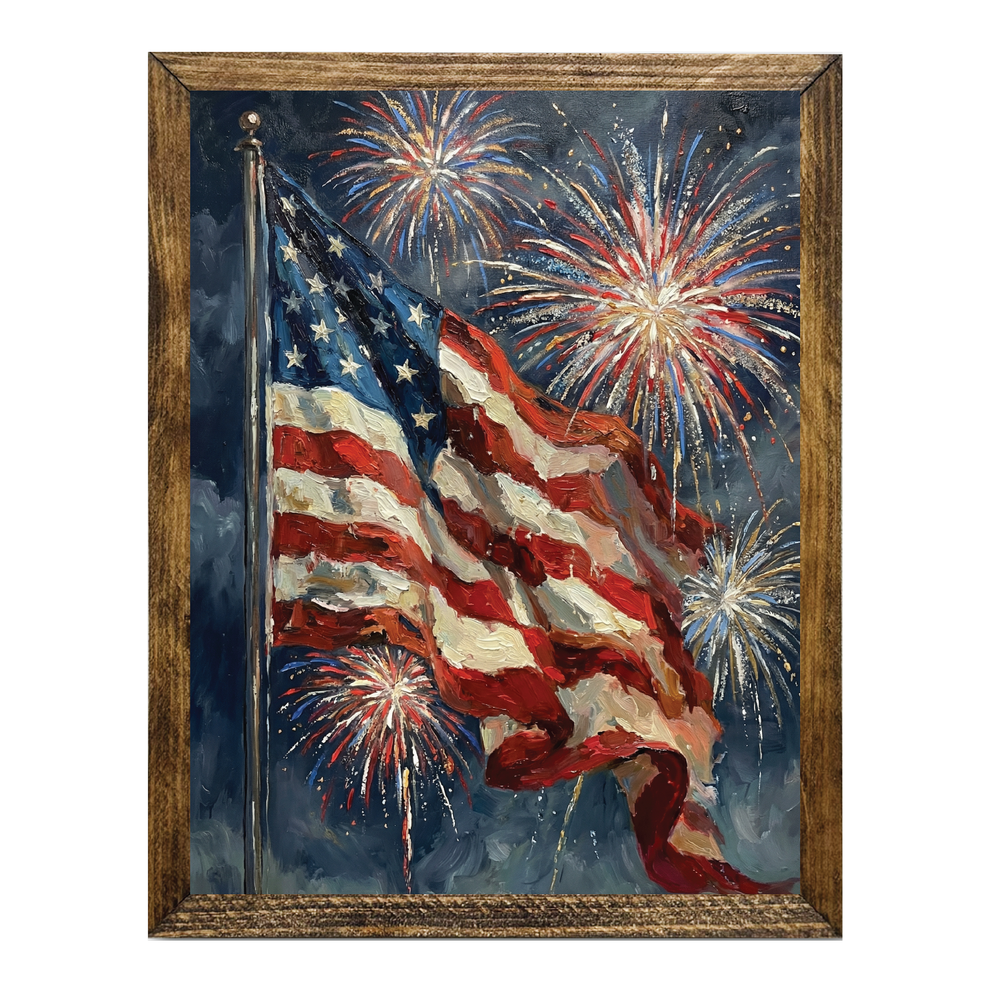 TIMBERLAND FRAME US FLAG FIREWORKS