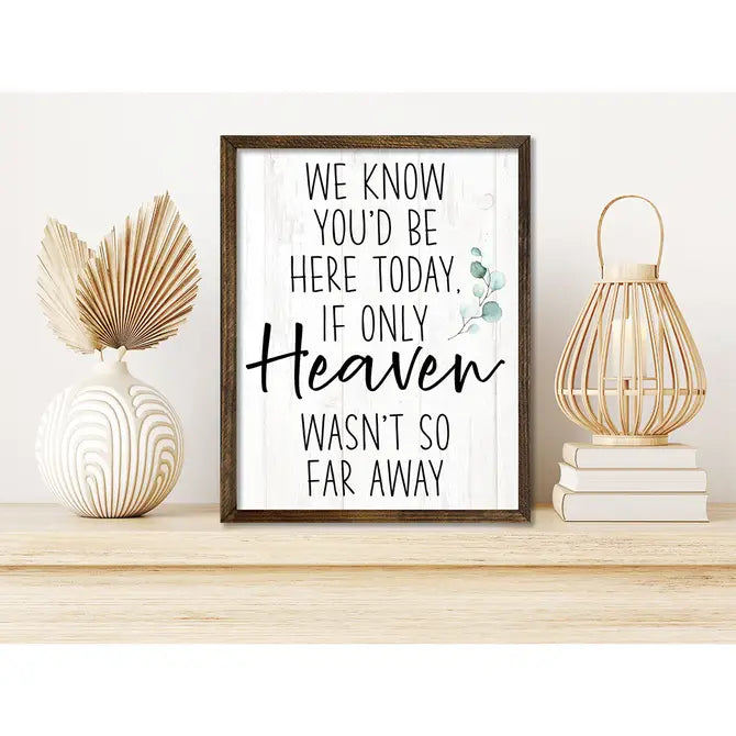 TIMBERLAND FRAME IF ONLY HEAVEN WASN'T SO FAR AWAY