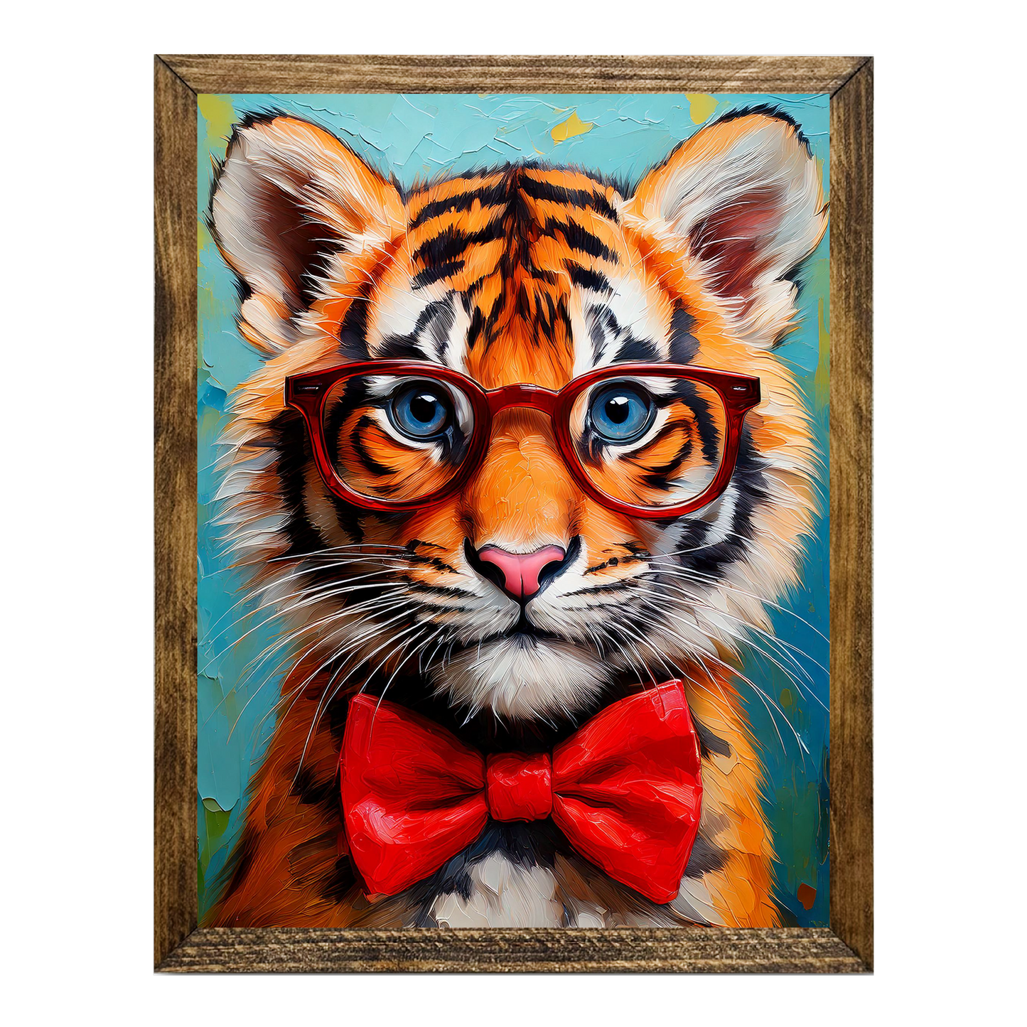 ARTISTIC SERIES TIMBERLAND- ANIMALS WITH GLASSES TIGER CUB
