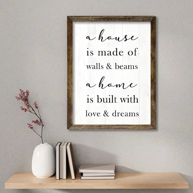 TIMBERLAND FRAME WALLS AND BEAMS WHITE