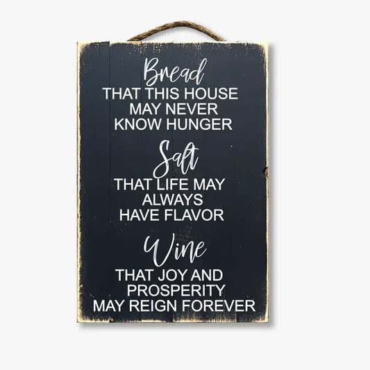 Bread That This House Will Never Know Hunger...