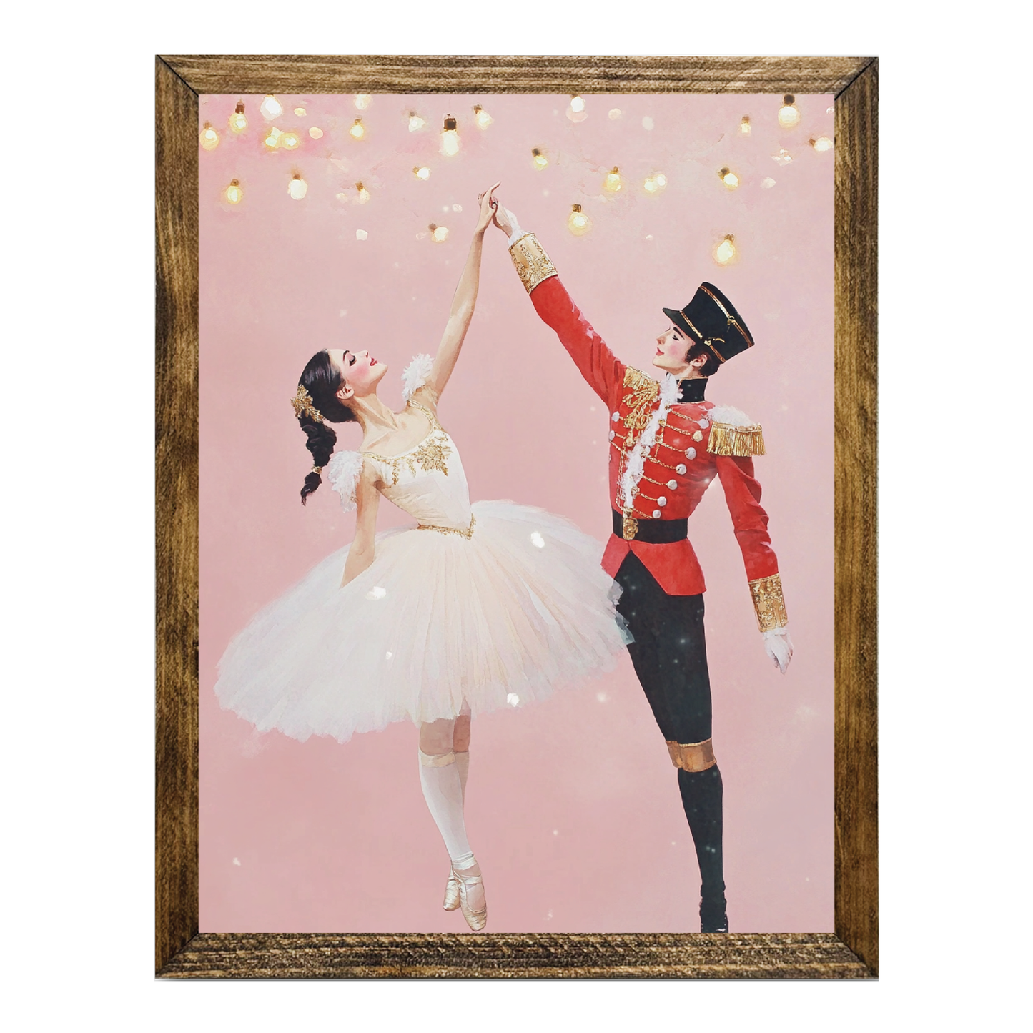 ARTISTIC SERIES TIMBERLAND- BALLET COUPLE NUTCRACKER ART