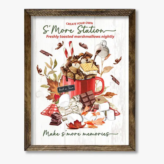 TIMBERLAND FRAME SMORES STATION