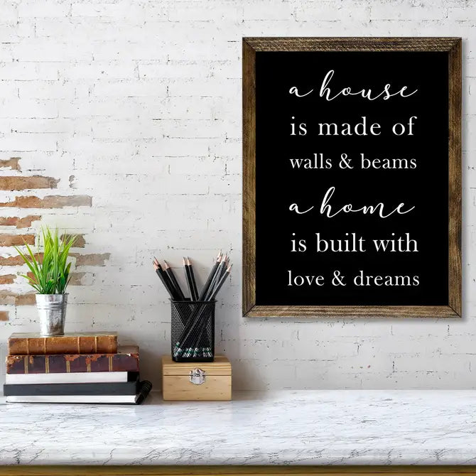 TIMBERLAND FRAME WALLS AND BEAMS BLACK