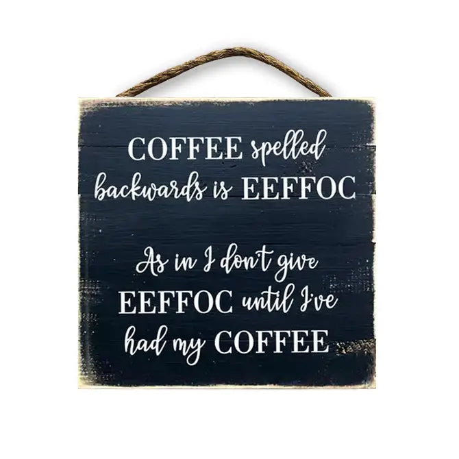 Coffee Spelled Backwards