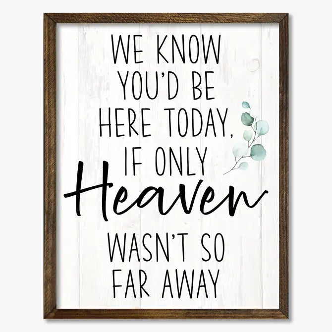 TIMBERLAND FRAME IF ONLY HEAVEN WASN'T SO FAR AWAY