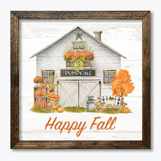 TIMBERLAND FRAME HAPPY FALL HOUSE