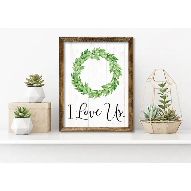 TIMBERLAND FRAME I LOVE US