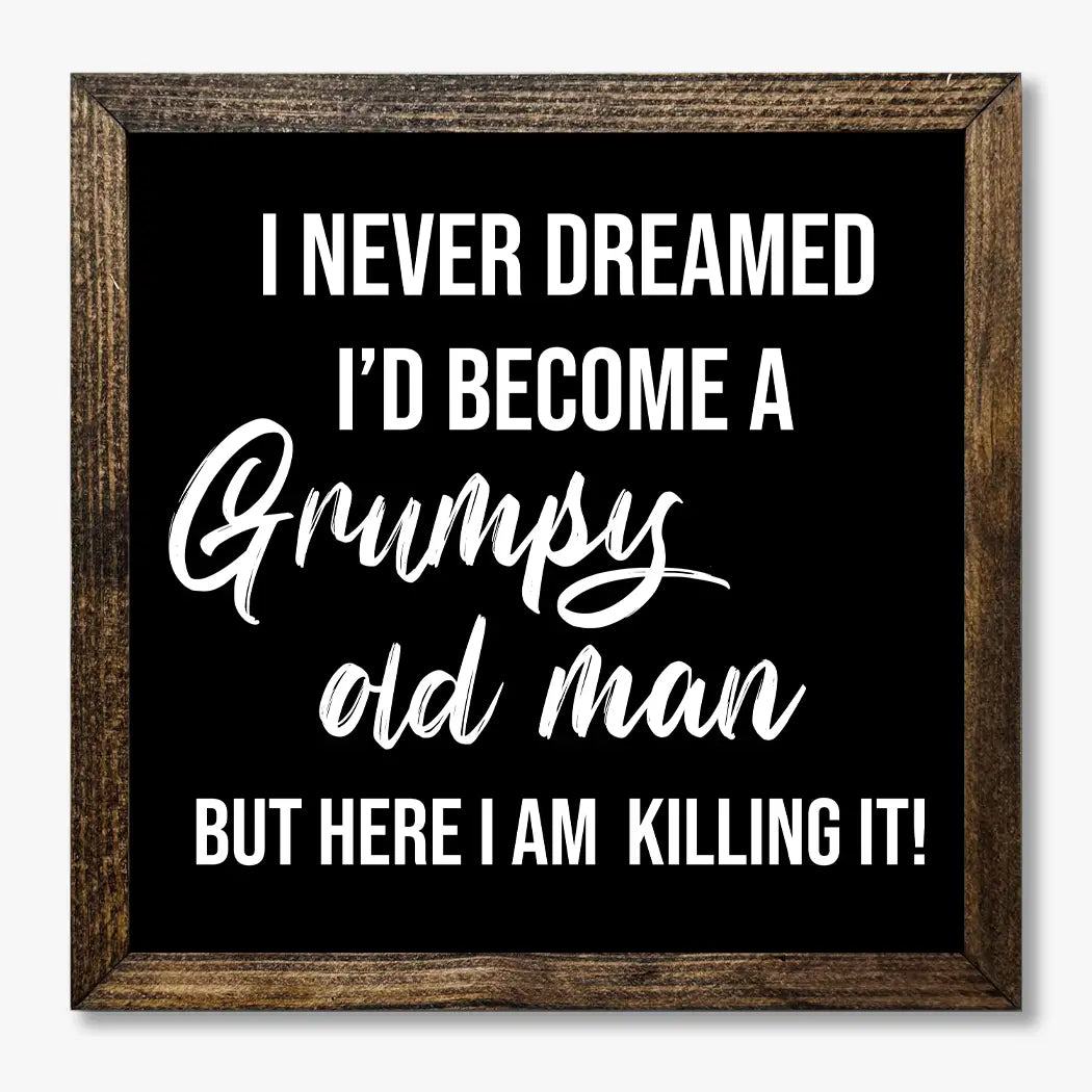 TIMBERLAND FRAME GRUMPY OLD MAN