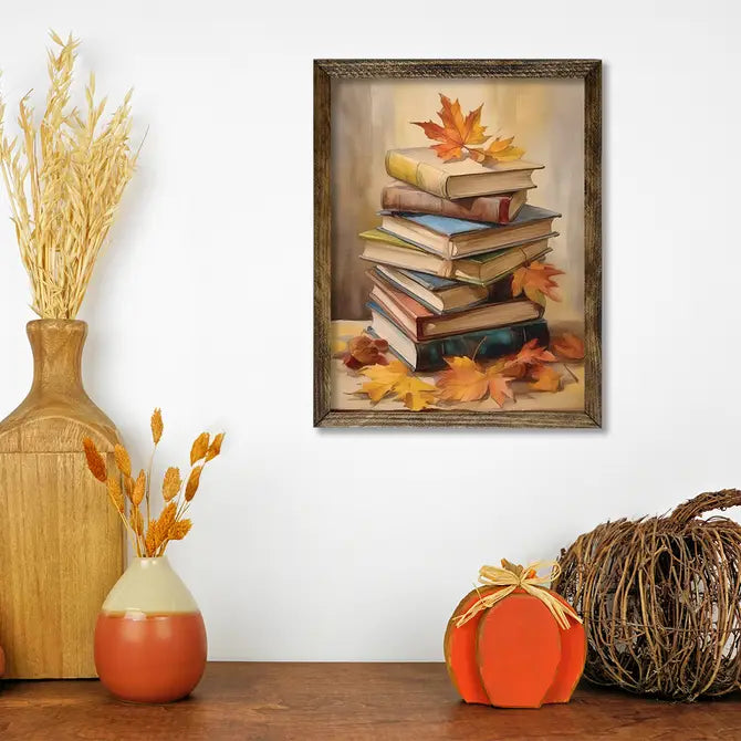 TIMBERLAND FRAME FALL BOOKS STACKED