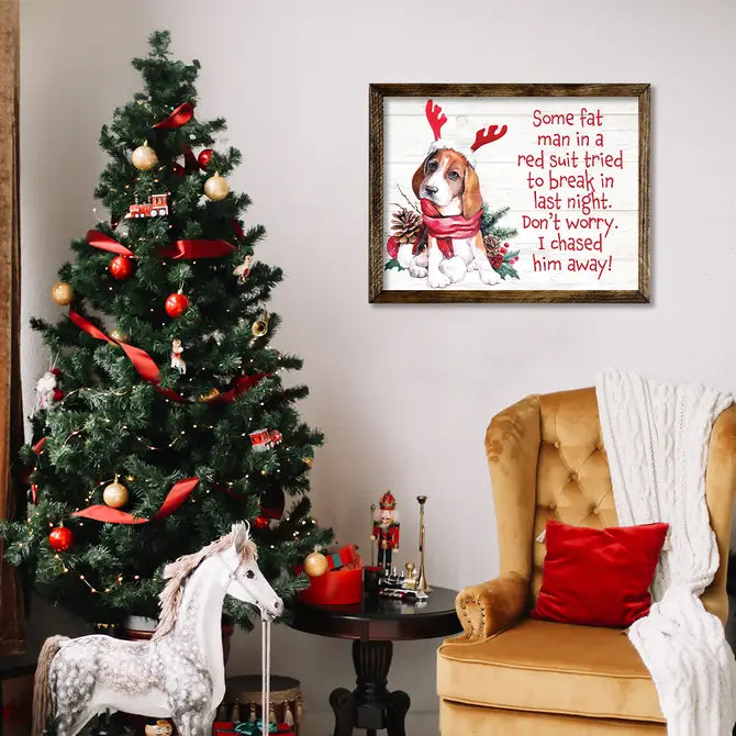 TIMBERLAND FRAME FAT MAN IN A RED SUIT