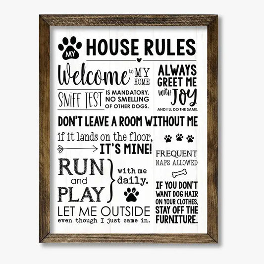 TIMBERLAND FRAME MY HOUSE RULES