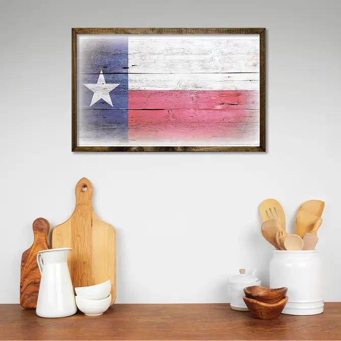 TIMBERLAND FRAME TEXAS FLAG