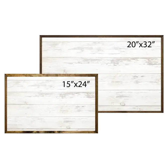 TIMBERLAND FRAME GOD KNEW MY HEART NEEDED YOU (PAW PRINT)