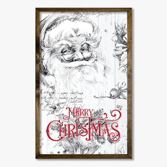 TIMBERLAND FRAME MERRY CHRISTMAS SANTA