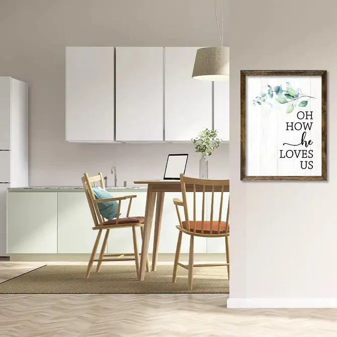 TIMBERLAND FRAME OH HOW HE LOVES US