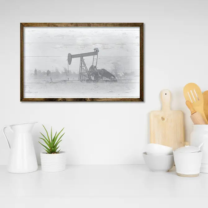 TIMBERLAND FRAME OIL RIG