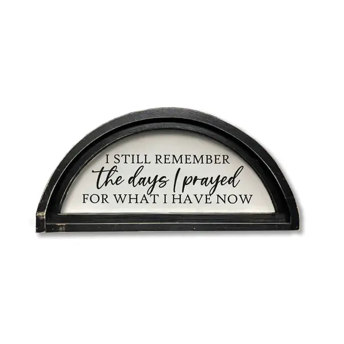 FRAMED CANVAS DAYS I PRAYED