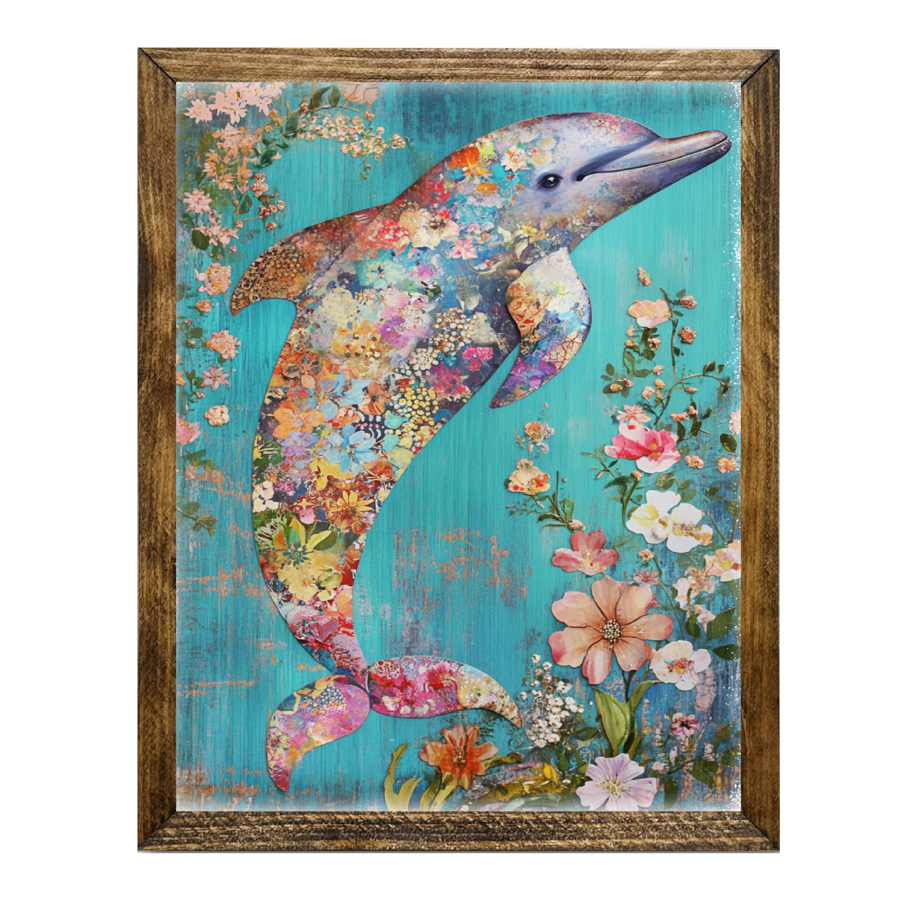 TIMBERLAND FRAME FOLKART DOLPHIN