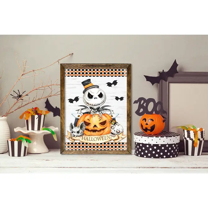 TIMBERLAND FRAME SKELLY PUMPKIN HALLOWEEN