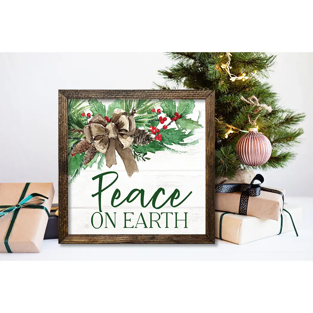 TIMBERLAND FRAME PEACE ON EARTH