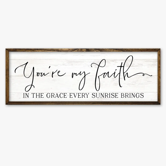TIMBERLAND FRAME YOU'RE MY FAITH WHITE