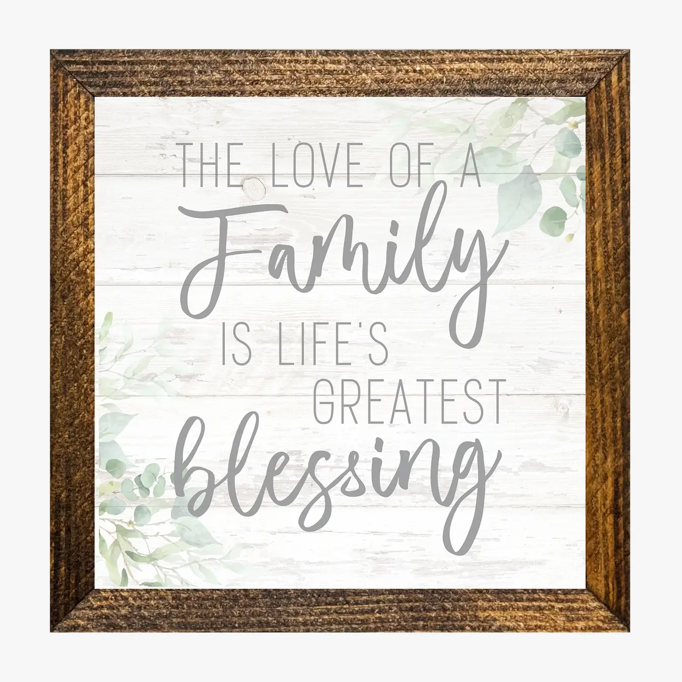 TIMBERLAND FRAME THE LOVE OF A FAMILY WHITE