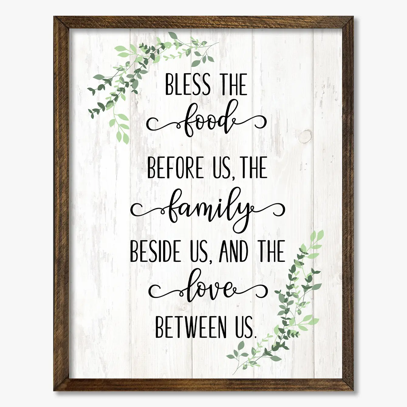 TIMBERLAND FRAME FOOD FAMILY LOVE